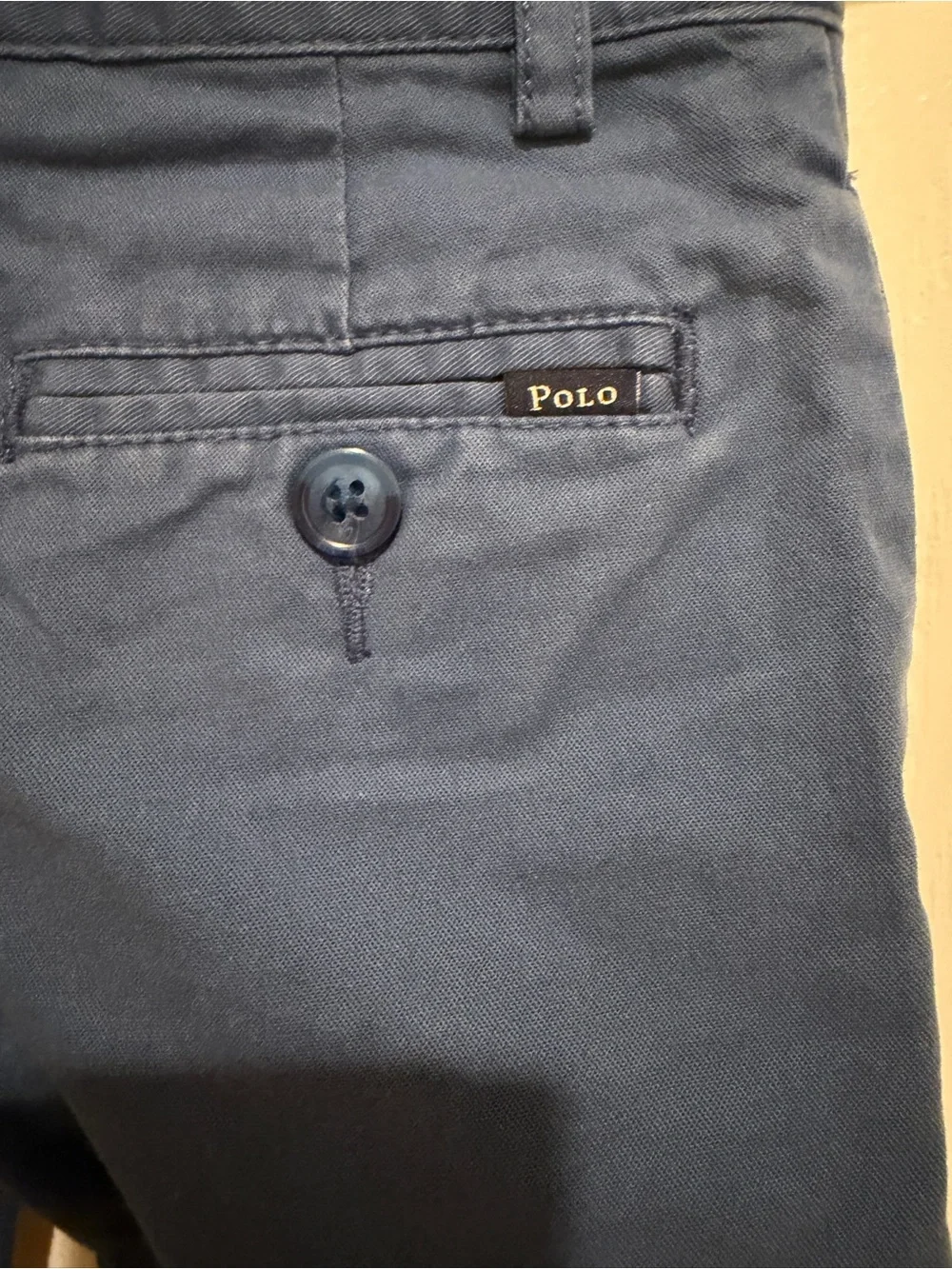Polo Ralph Lauren Boys 2T Plaid Button Down Shirt Blue Chino Pants Outfit Set
